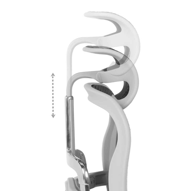 Ергономичен офис стол Ergohuman Elite 2 черен-сива рамка